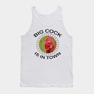 Big Rooster In Town Tank Top